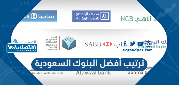 ترتيب أفضل البنوك السعودية 2023